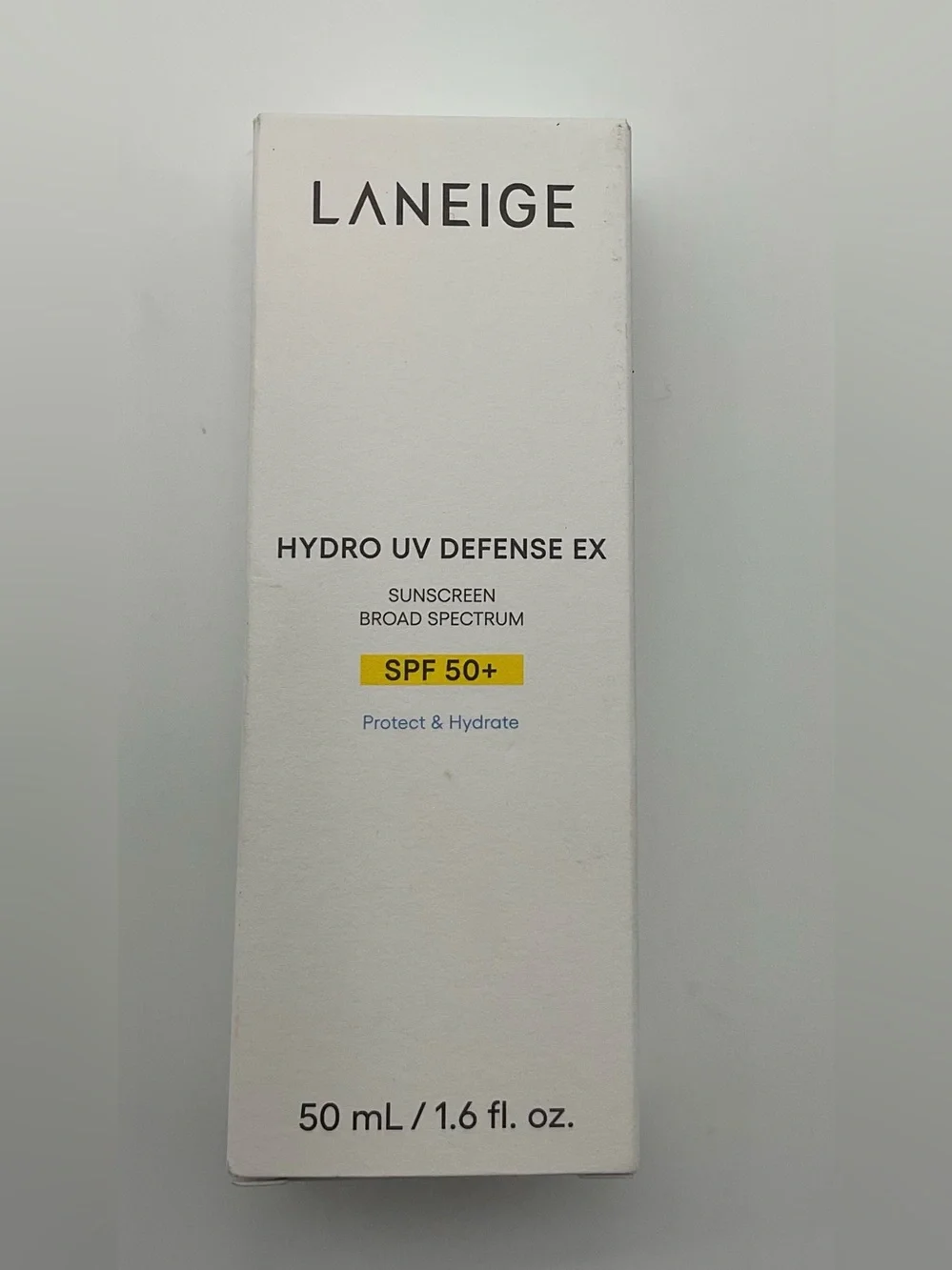 Laneige Hydro UV Defense Sunscreen Broad Spectrum  SPF 50+ NIB